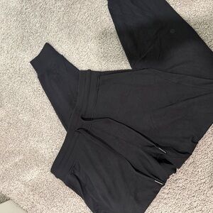 lululemon athletica Nulu Black Jogger Pants with Drawstring